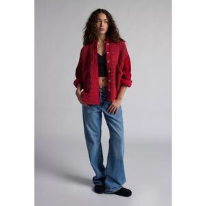 Urban Outfitter BDG Bryson Waffle Shirt Jacket Buttondown